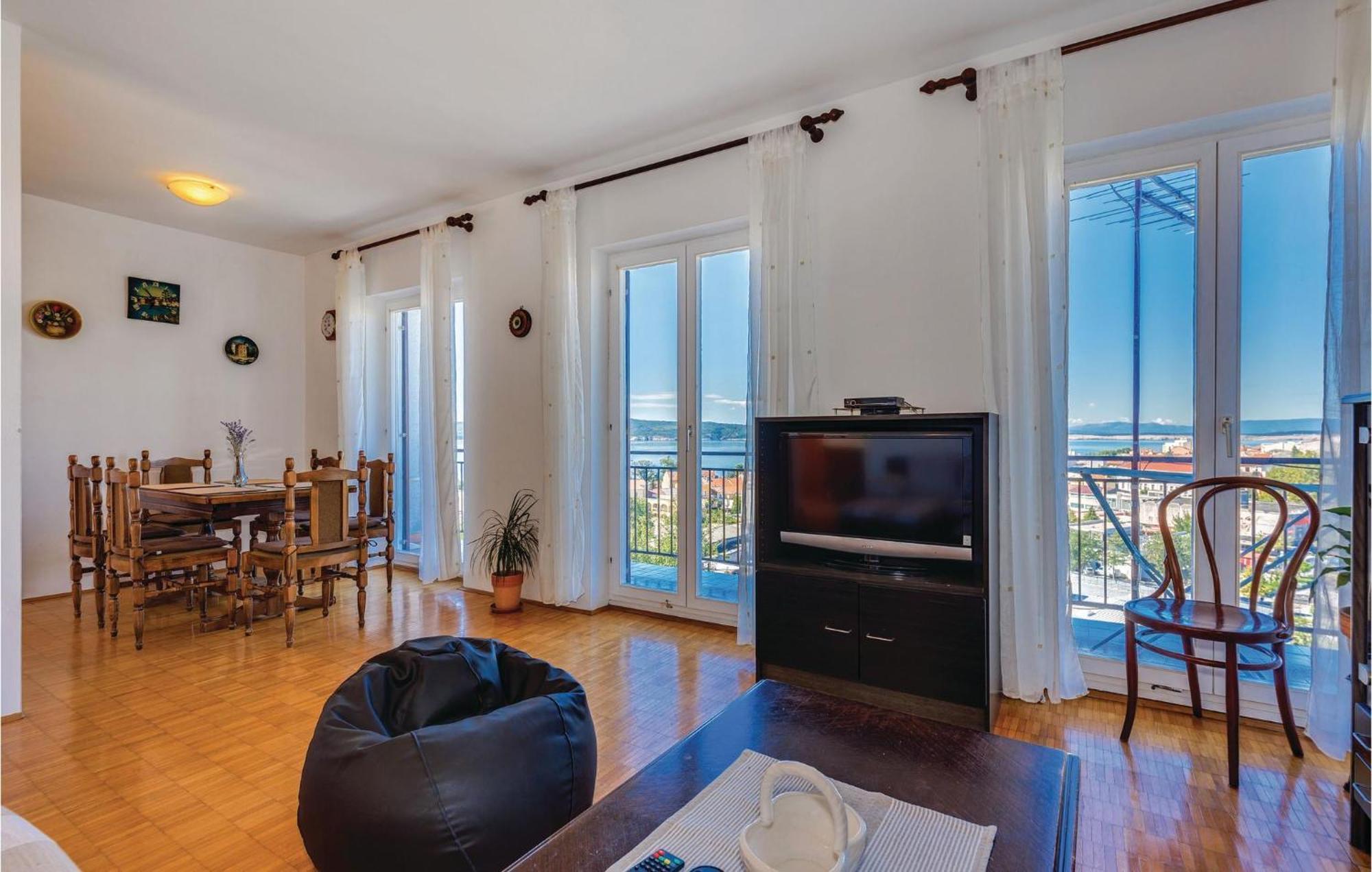Nice Apartment In Crikvenica With House Sea View Exterior foto